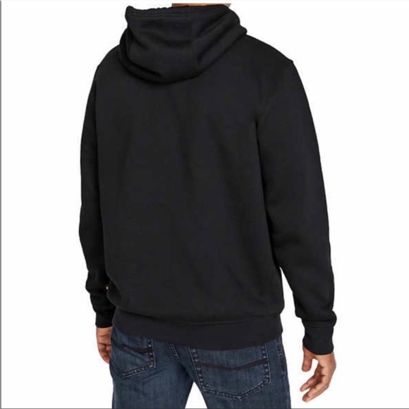 CAT Men Hooded Sweatshirt - BLACK - Picture 5 of 5